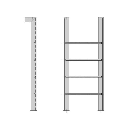 Стремянка СХ-34 3400 мм Серия 1.450.3-7.94 в Казани

