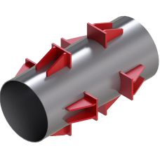 Опора неподвижная лобовая четырехупорная усиленная Т7.15 920х9х320х1184х420 мм Серия 4.903-10 Выпуск 4