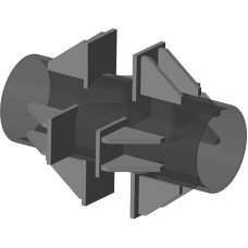 Опора неподвижная четырехупорная для тепловых сетей ТС-661.00.00 325х120х162х530 мм Серия 5.903-13 выпуск 7-95 25,2 кг