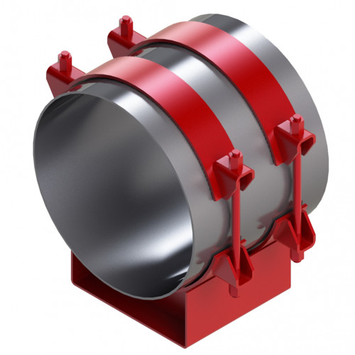 Опора подвижная скользящая бугельная ТС-627.00.000 1220х680х100 мм Серия 5.903-10 выпуск 8-95 220 кг