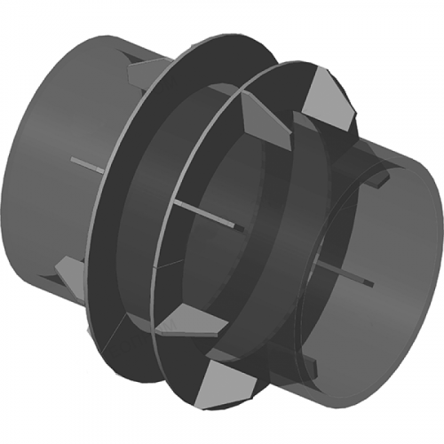 Опора неподвижная щитовая для тепловых сетей ТС-666.00.00 133х110 мм Серия 5.903-13 выпуск 7-95 8,8 кг