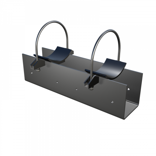 Опора подвижная хомутовая Х3 ОПХ3-100.133 133 мм ОСТ 36-94-83